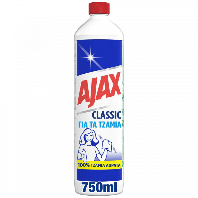 Ajax Classic Καθαριστικό Τζαμιών 750ml