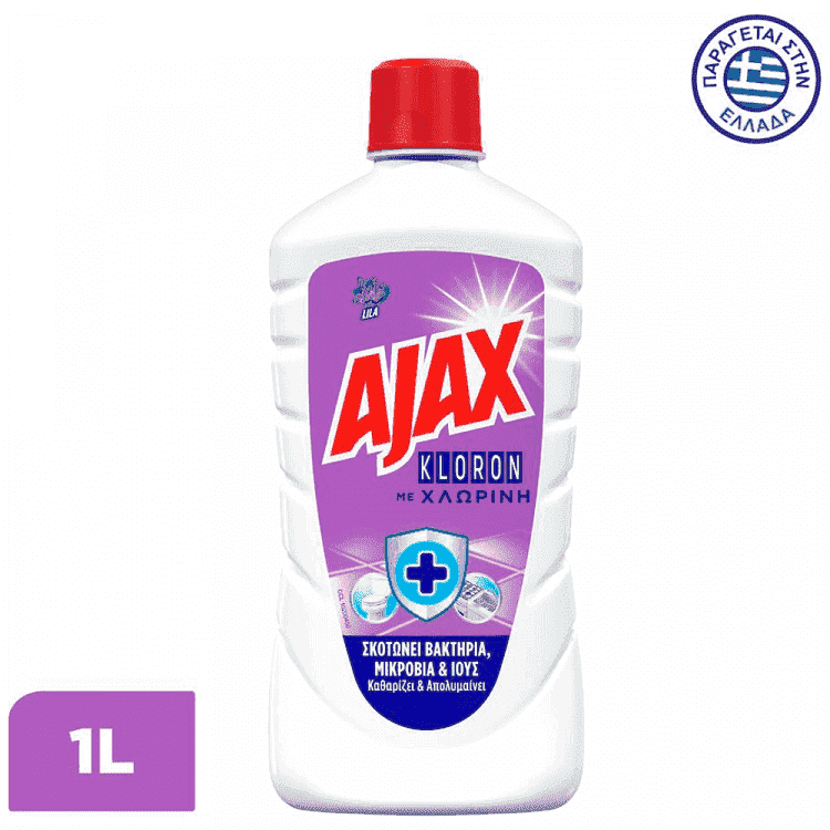 Ajax Kloron Lila Καθαριστικό Πατώματος 1000ml