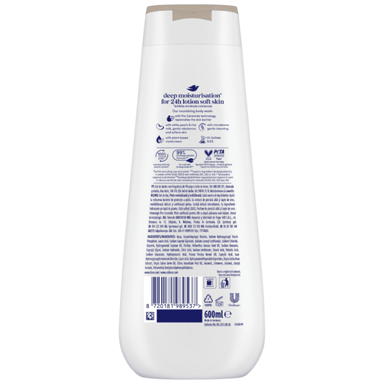 Dove Ντους Rebalancing 600ml