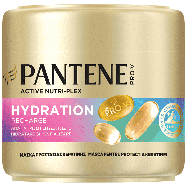 Pantene Μάσκα Ενυδάτωσης Αctive Nutri Plex 300ml