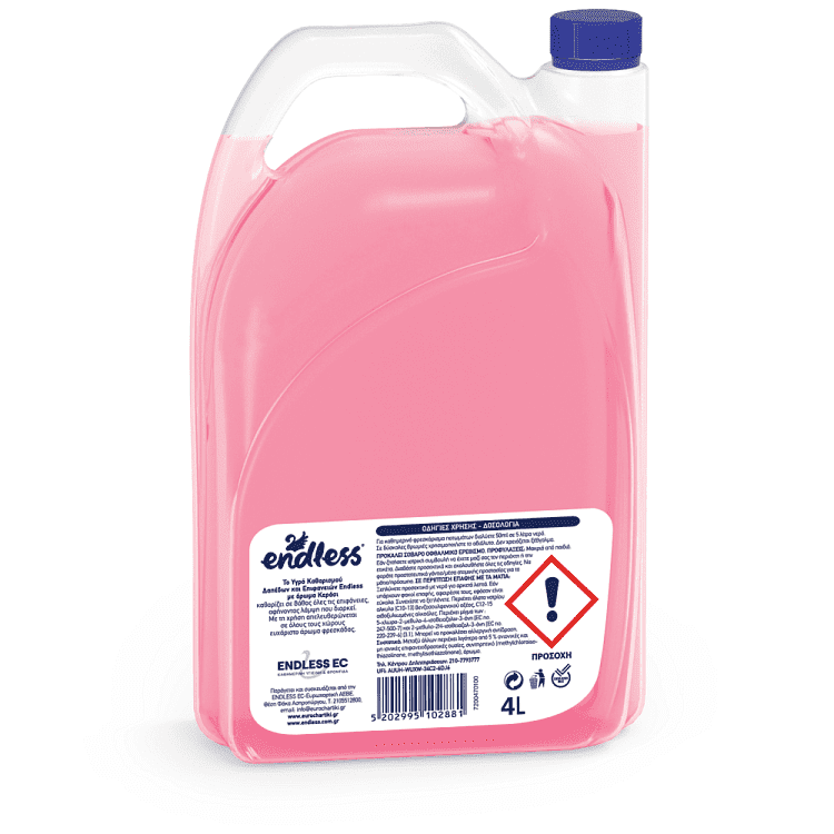 Endless Ultra Υγρό Καθαριστικό Πατώματος Κεράσι 4lt