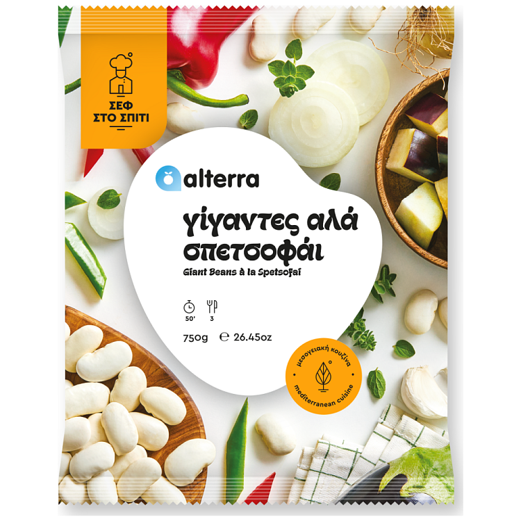 Altera Σεφ Στο Σπίτι Γίγαντες Σπετσοφάι Κατεψυγμένοι 750gr