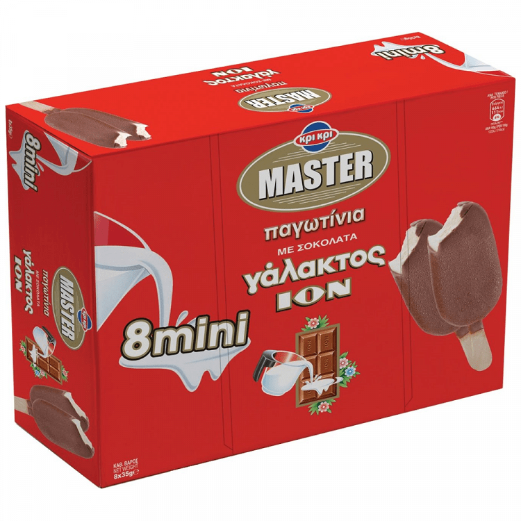 Κρι-Κρι Multi Παγωτό Master Minion 8τεμ 280gr