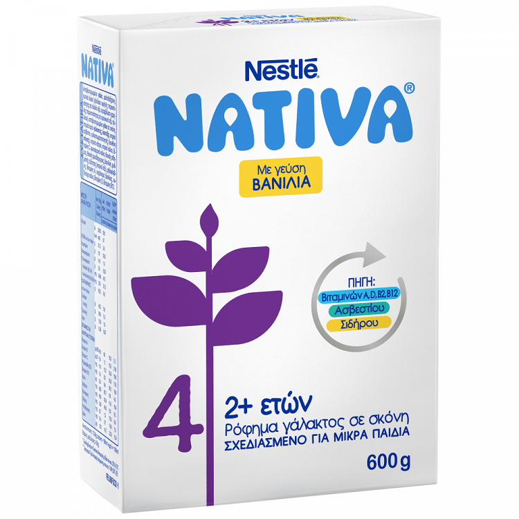 Nativa 4 Ρόφημα Γάλακτος Σκόνη 600gr