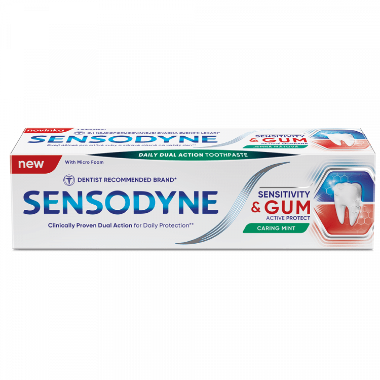 Sensodyne Sensitive & Gum Whitening Οδοντόκρεμα 75ml