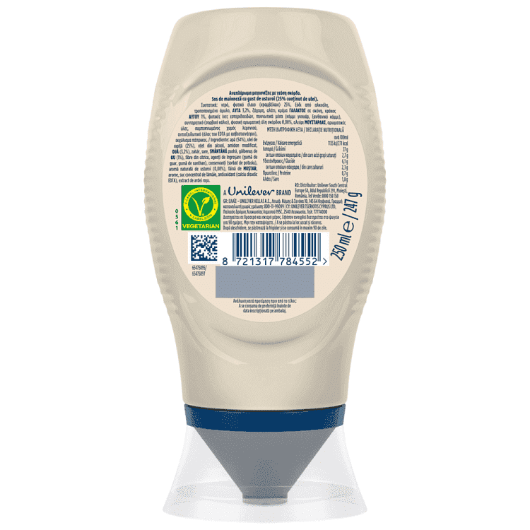 Hellmann's Μαγιονέζα Με Σκόρδο 250ml