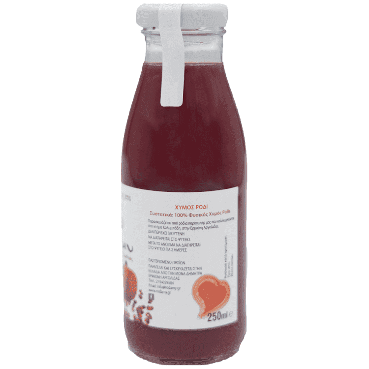 Ροδάμυ Χυμός Ρόδι 100% Φυσικός 250ml
