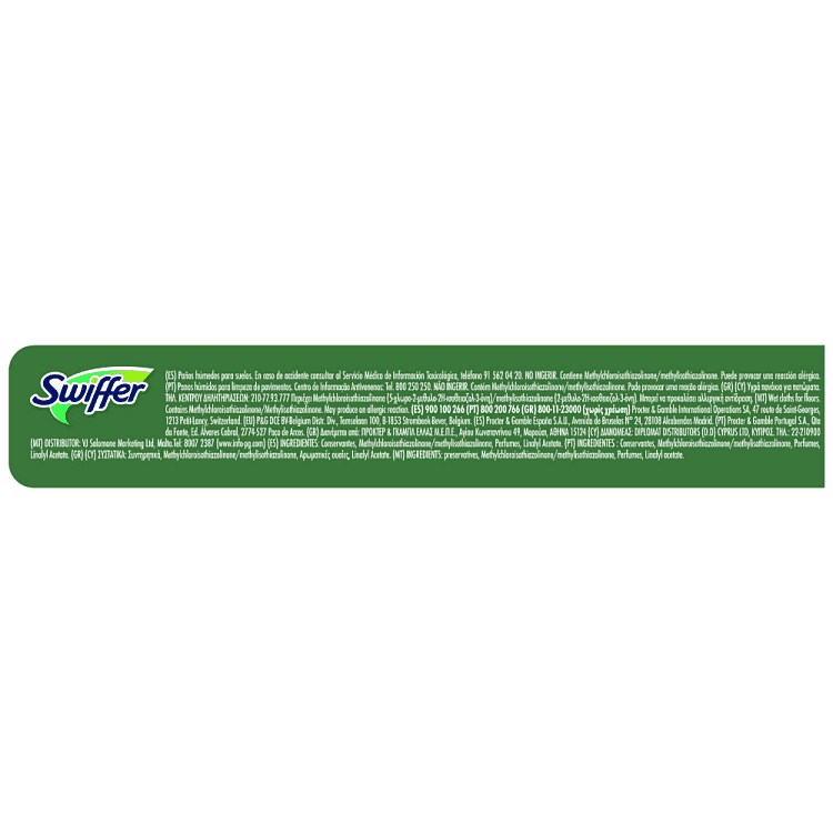 Swiffer Υγρά Πανάκια Mε Άρωμα Λεμόνι 10τεμ