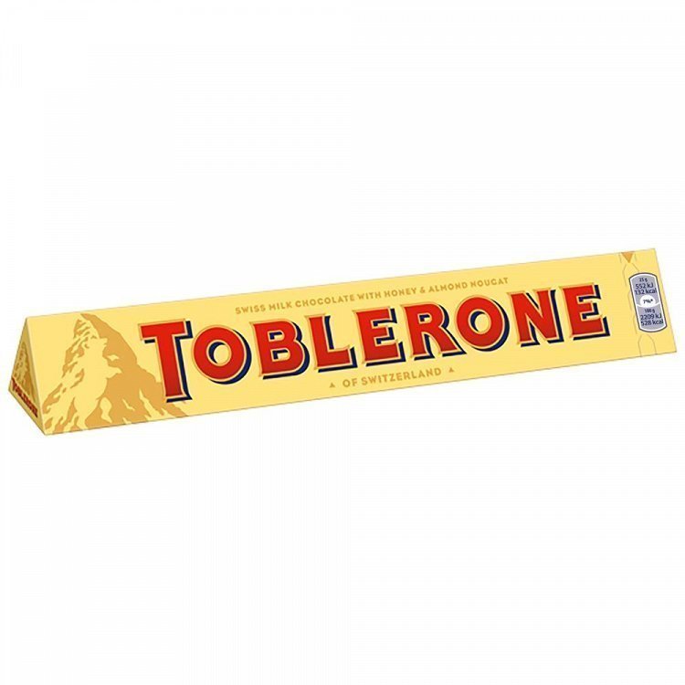 Toblerone Σοκολάτα Γάλακτος 100gr