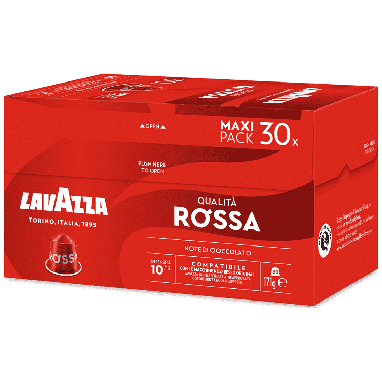 Lavazza Κάψουλες Espresso Rossa 30τεμ 171gr