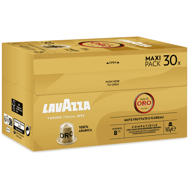 Lavazza Espresso Κάψουλες Qualita Oro 30τεμ