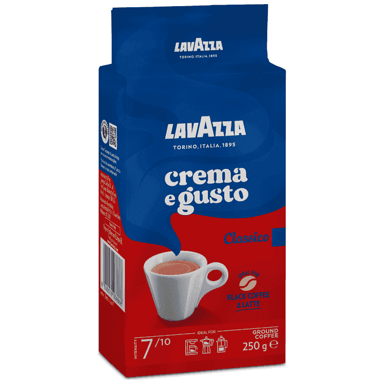 Lavazza Καφές Crema E Gusto Αλεσμένος 250gr