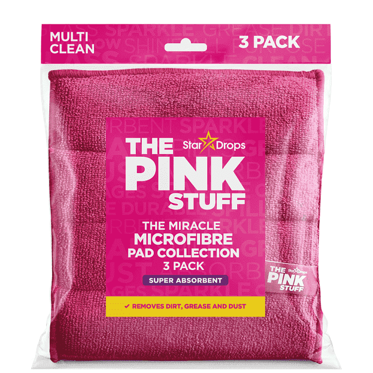 The Pink Stuff Πανί Μικροϊνών 3τεμ