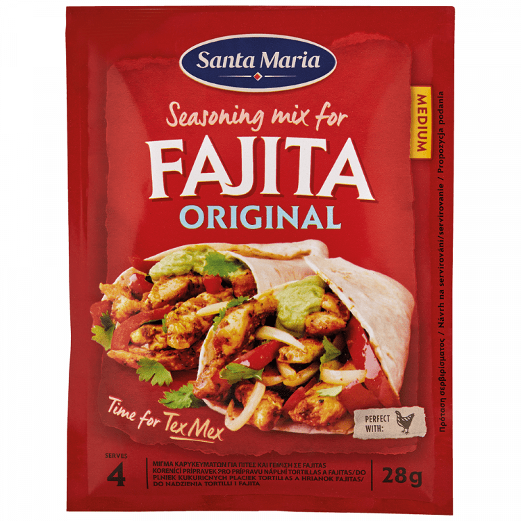Santa Maria Fajita Spice Mix 28gr