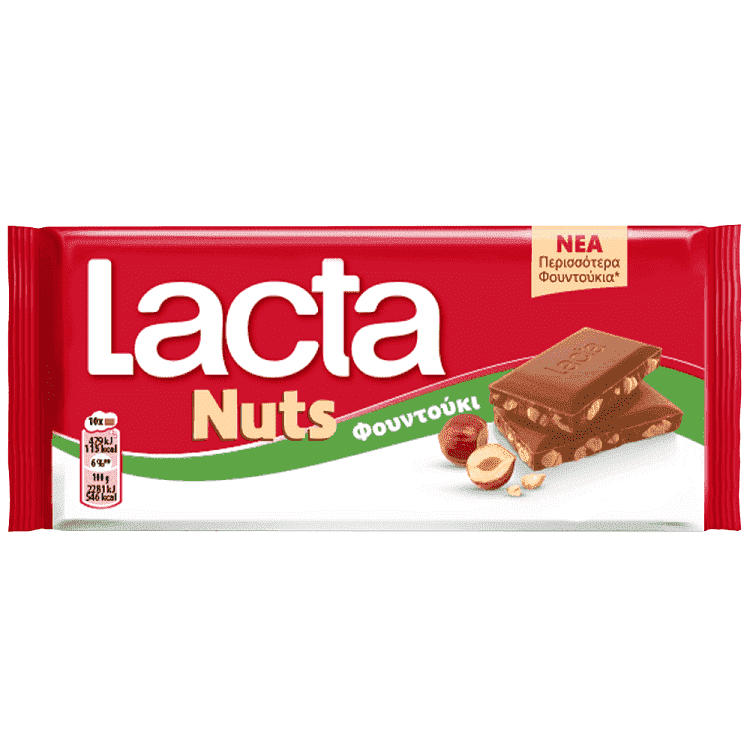 Lacta Σοκολάτα Φουντούκι 85gr