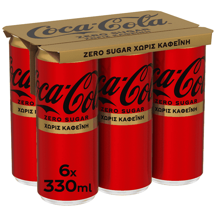 Coca-Cola Zero Caffeine Free 6x330ml