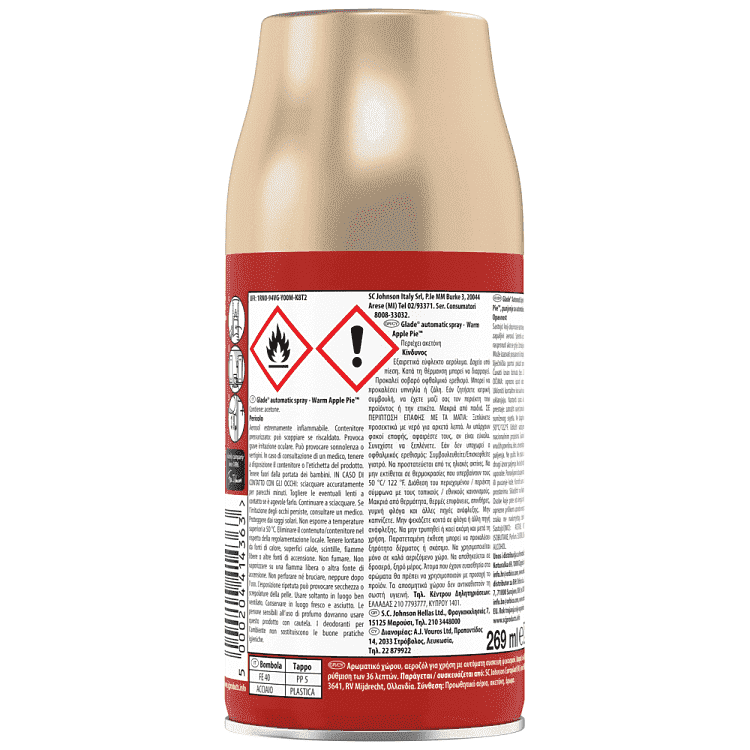 Glade Automatic Spray Ανταλλακτικό Warm Apple 269ml