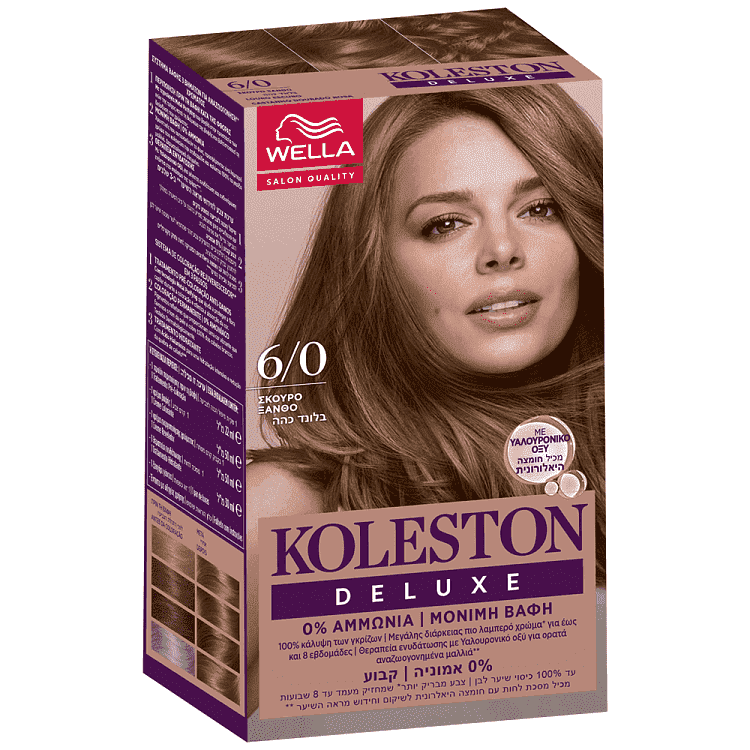 Koleston Deluxe Βαφή Μαλλιών Dark Blonde No 6 50ml