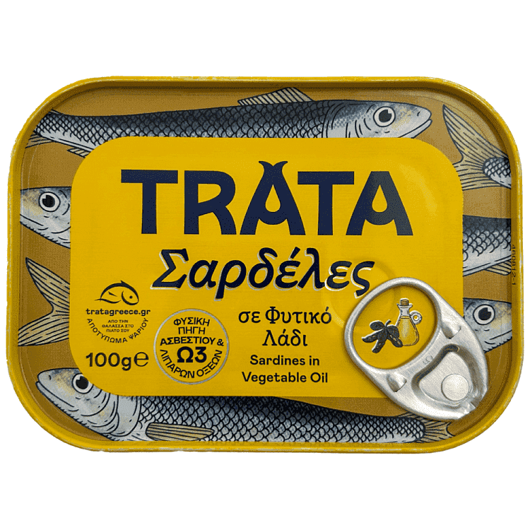 Trata Σαρδέλλες Σε Φυτικό Λάδι 100gr