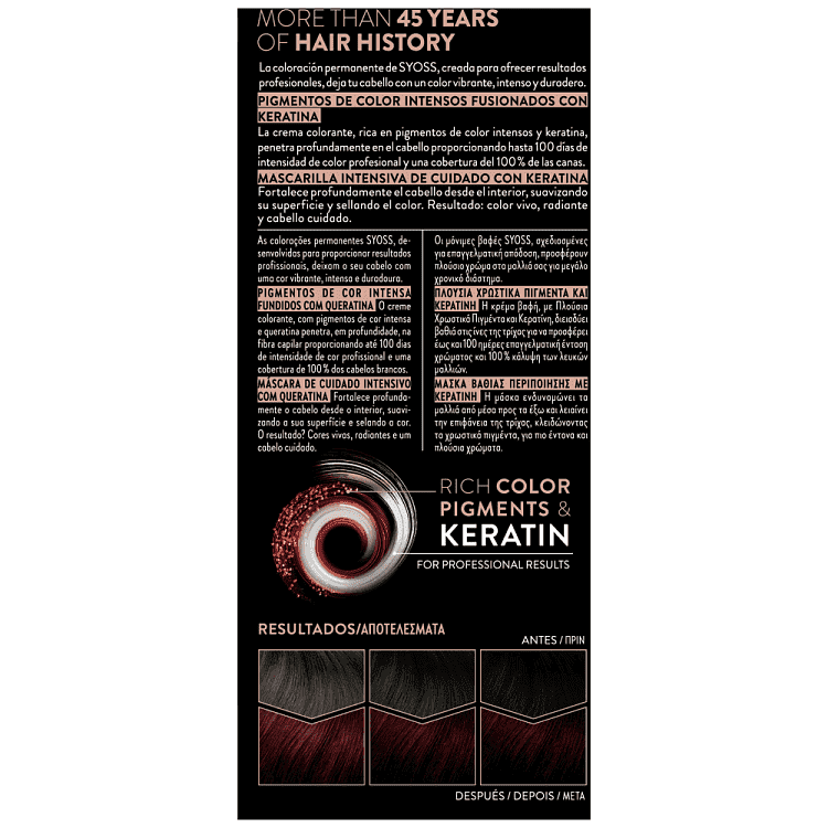 Syoss Color N4-2 Ακαζού