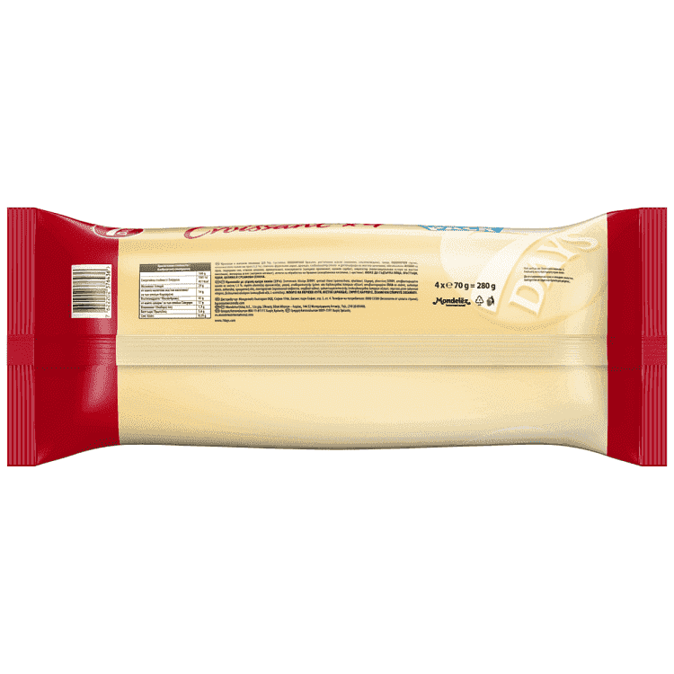 7 Days Κρουασάν Κακάο 70gr 4τεμ Οικογενειακή Συσκευασία