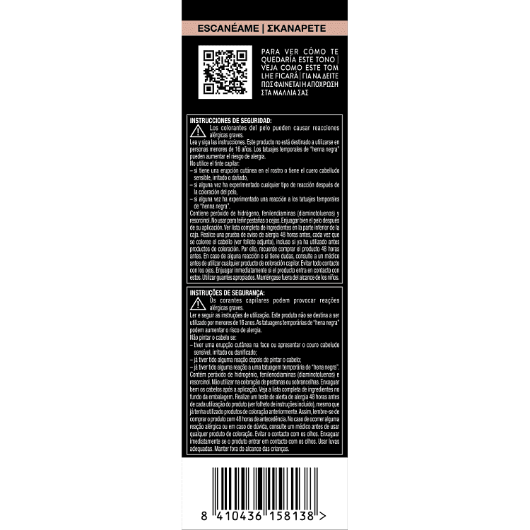 Syoss Color N1-4 Μαύρο Μπλε