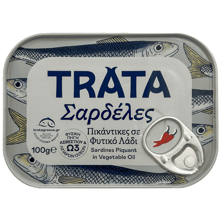 Trata Σαρδέλλες Πικάντικες 100gr