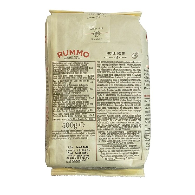 Rummo Fusilli No 48 500gr
