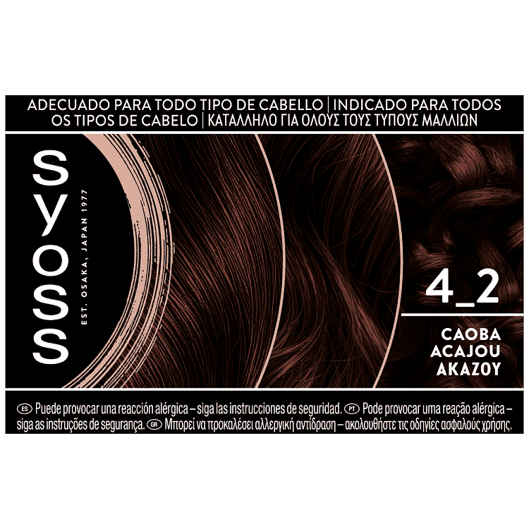 Syoss Color N4-2 Ακαζού