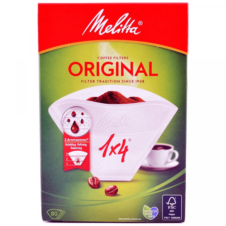 Melitta Φίλτρα Καφέ 1x4 80τεμ
