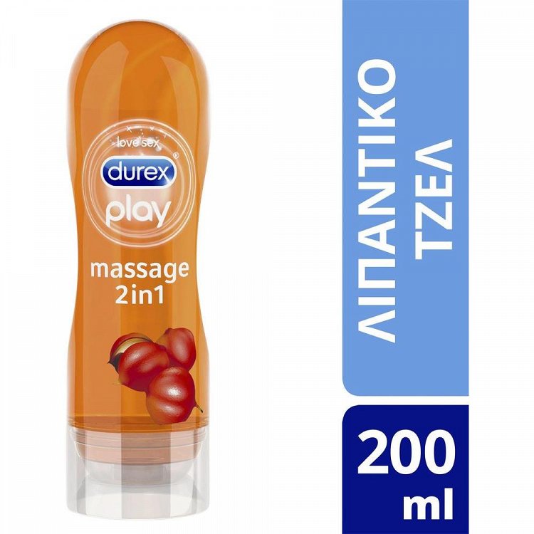 Durex Play Λιπαντικό Massage 2 σε 1 Guarana 200ml