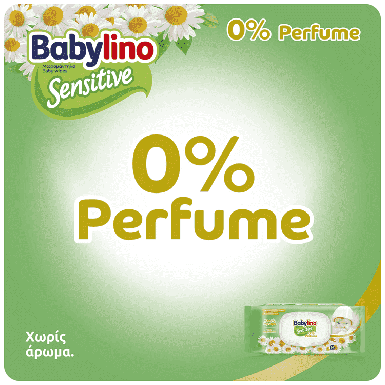 Babylino Sensitive Χωρίς Άρωμα Μωρομάντηλα Triple 3x54τεμ