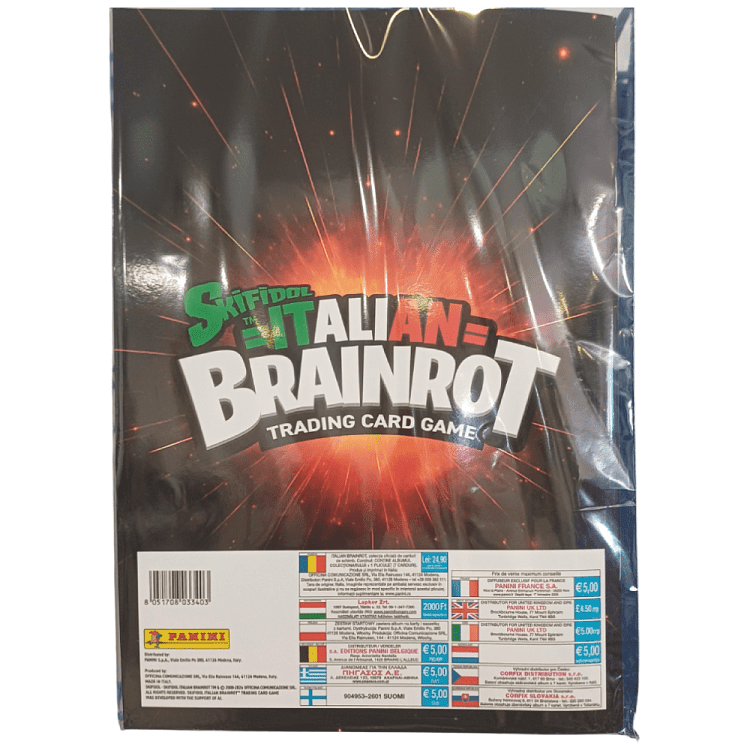 Panini Italian Brainrot 2 Κάρτες Starter Pack