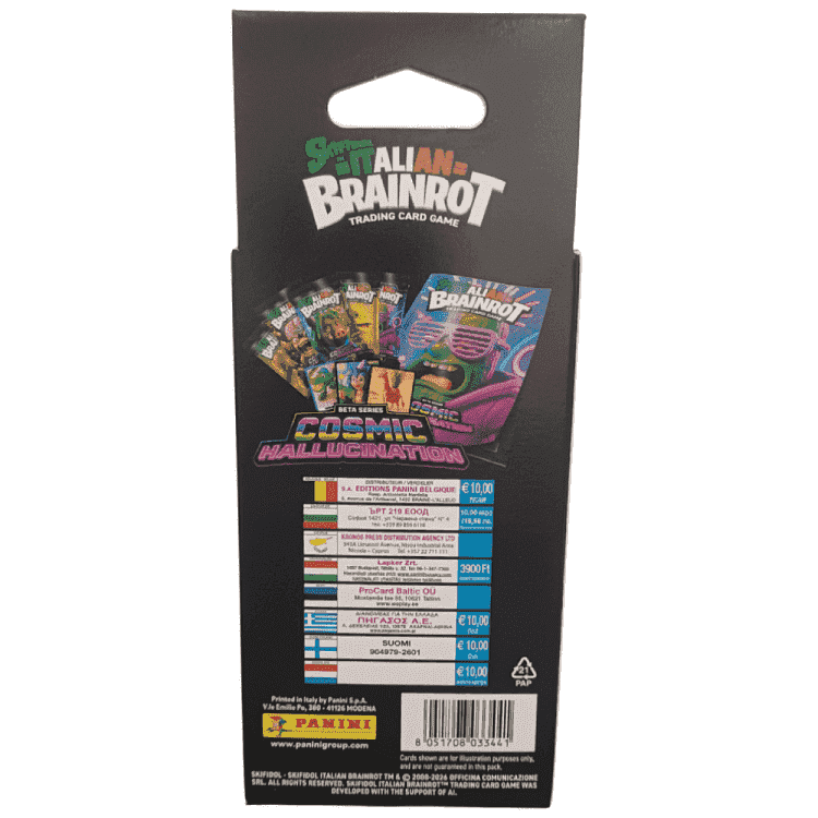 Panini Italian Brainrot 2 Κάρτες Εcoblister