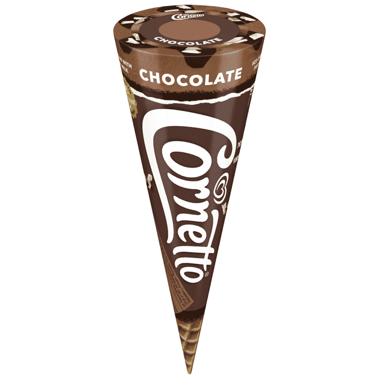 Algida Cornetto Chocolate Παγωτό 75gr 125ml