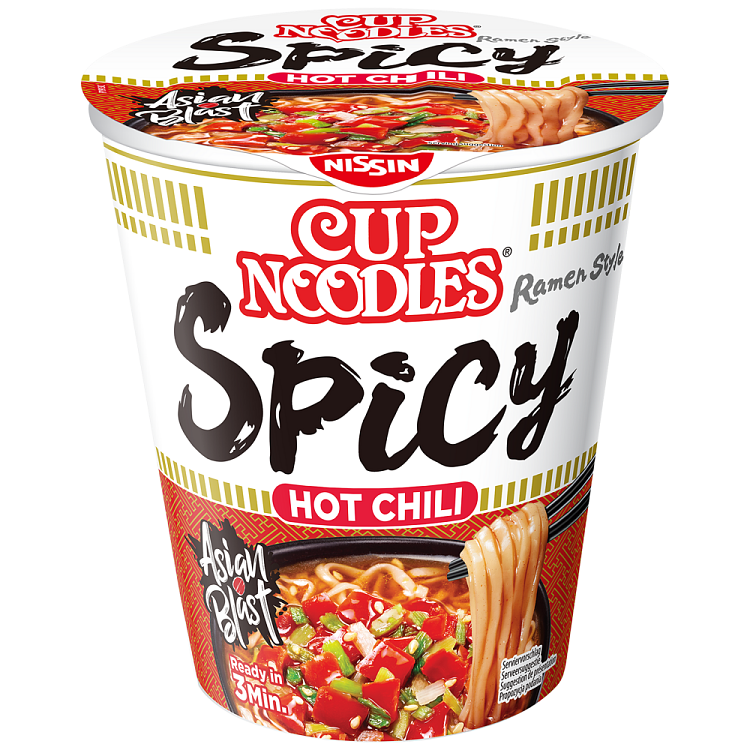 Nissin Ramen Noodles Cup Πικάντικα Με Σουσάμι 66gr