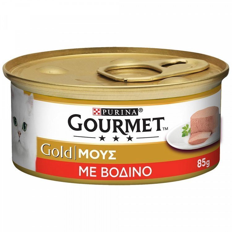 Gourmet Gold Μους Με Βοδινό 85gr