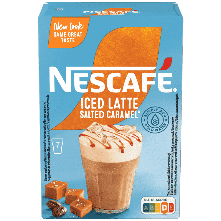 Nescafe Gold Iced Latte Caramel 101gr 7 Φάκελοι