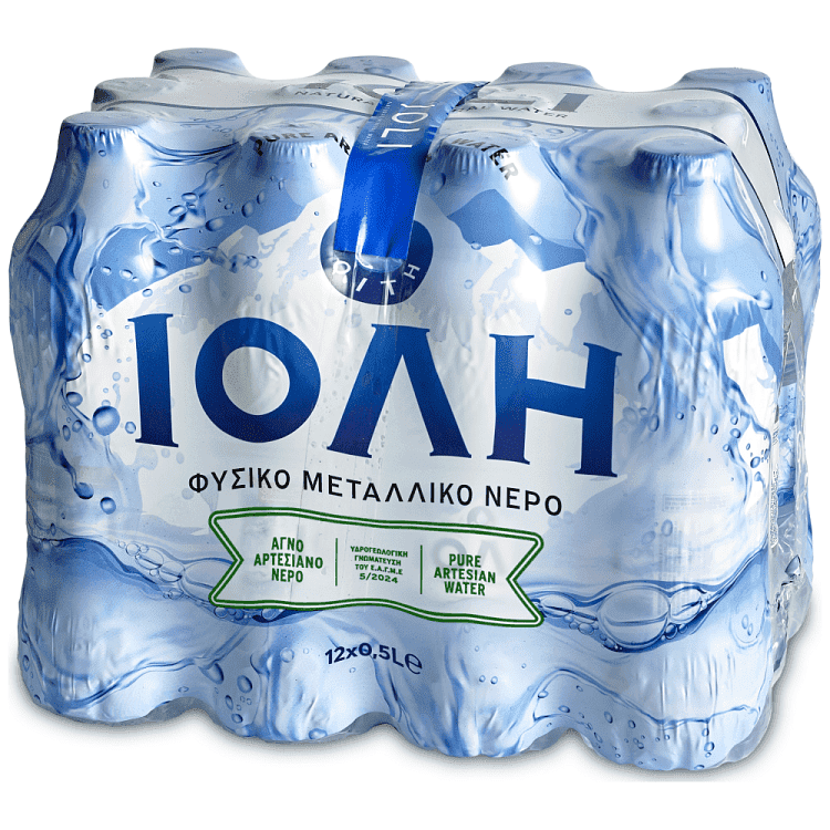Ιόλη Φυσικό Μεταλλικό Νερό 12x500ml