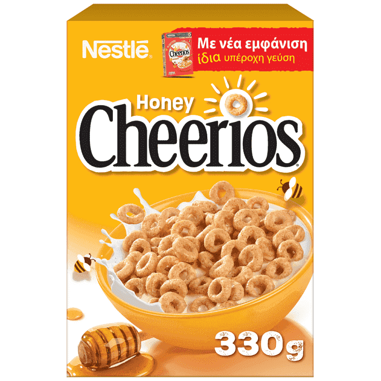 Nestle Cheerrios Δημητριακά Με Μέλι 330gr