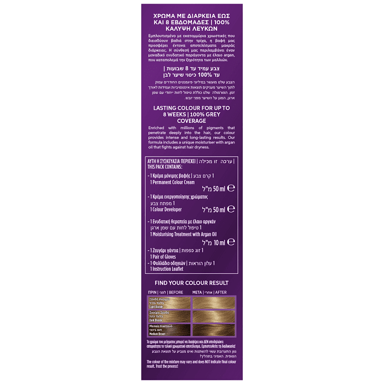 Koleston Mini Kit Ανοιχτό Ξανθό Σαντρέ N.8/1 3τεμ