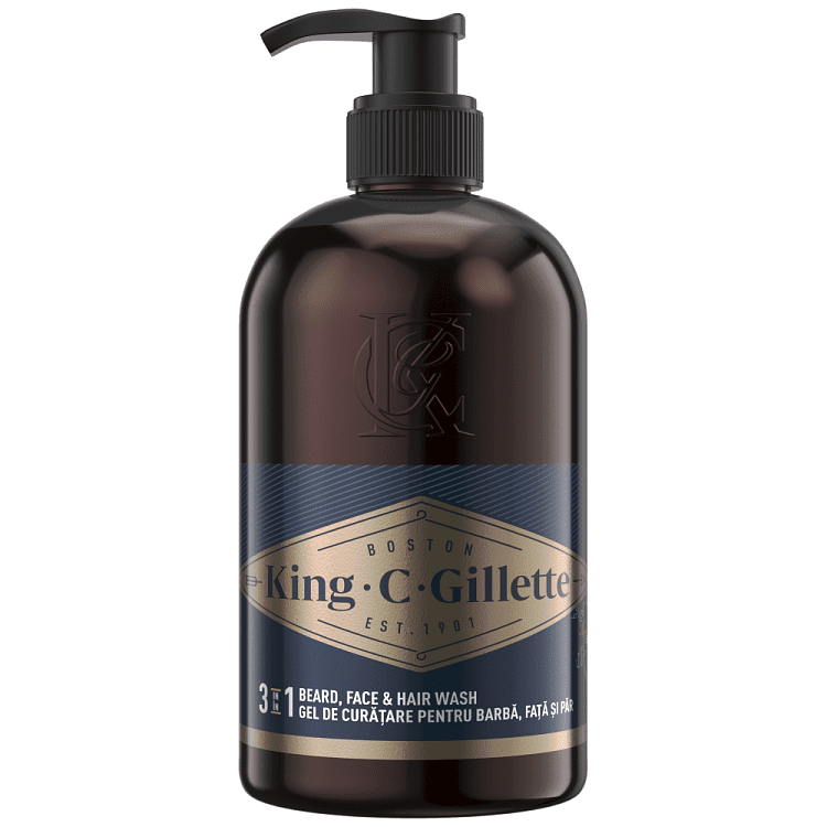 Gillette King C Beard Wash 350ml