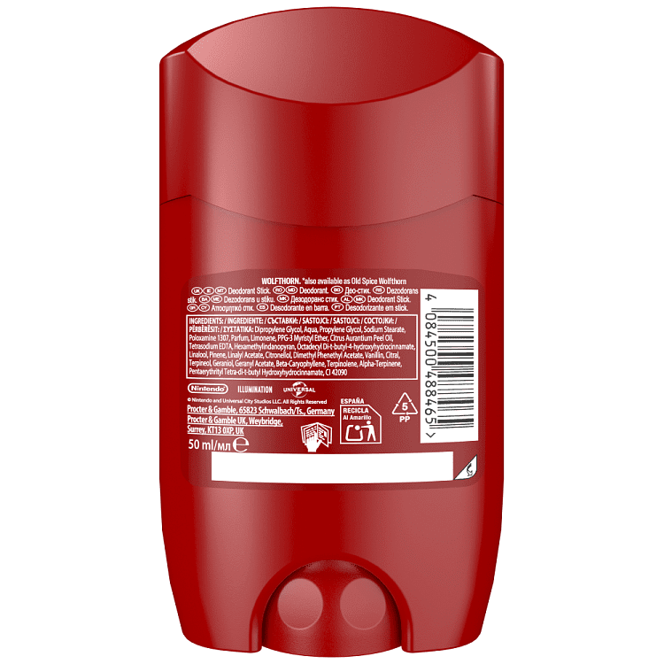 Old Spice Super Mario Αποσμητικό Σώματος Stick 50ml