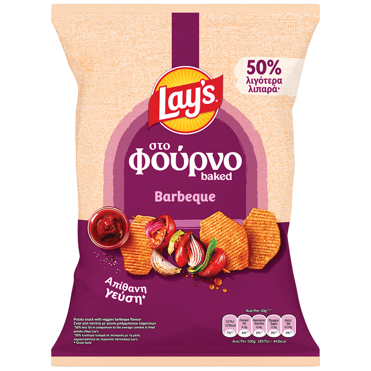 Lay's Στο Φούρνο BBQ 105gr