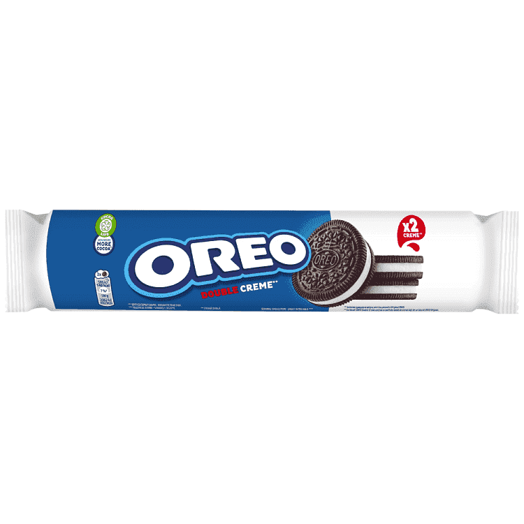 OREO Κακάο Με Γέμιση Διπλή Κρέμα Βανίλιας 185gr