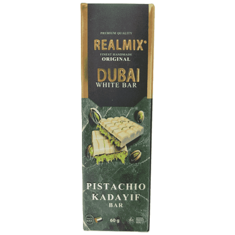 Realmix Σοκολάτα Dubai Pistachio Kadayif 60gr