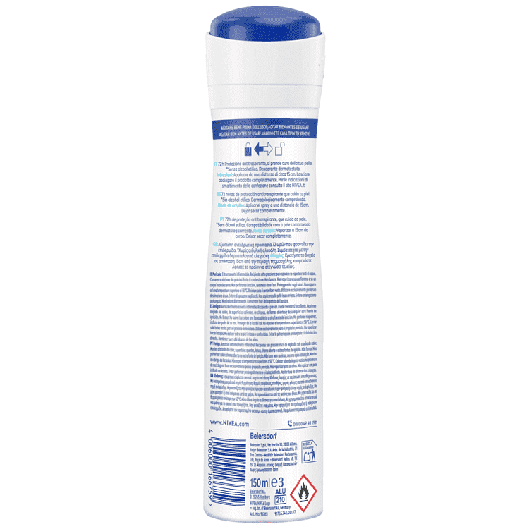 Nivea Derma Control Defend Αποσμητικό Γυναικείο Spray 150ml