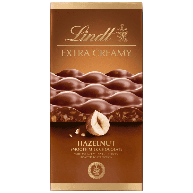 Lindt Extra Creamy Γαλά Φουντούκι 80gr