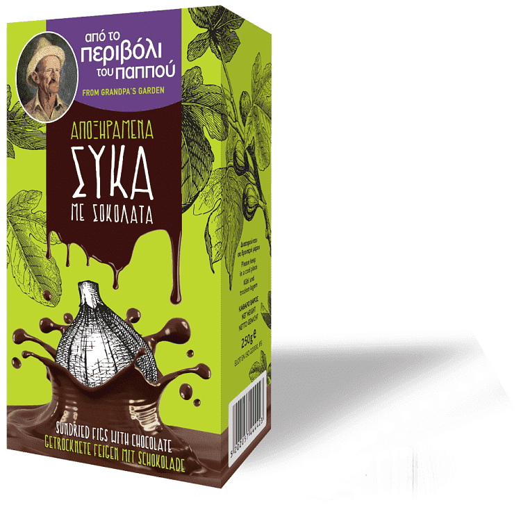 Το Περιβόλι του Παππού Σύκα με Επικάλυψη Σοκολάτας 200gr