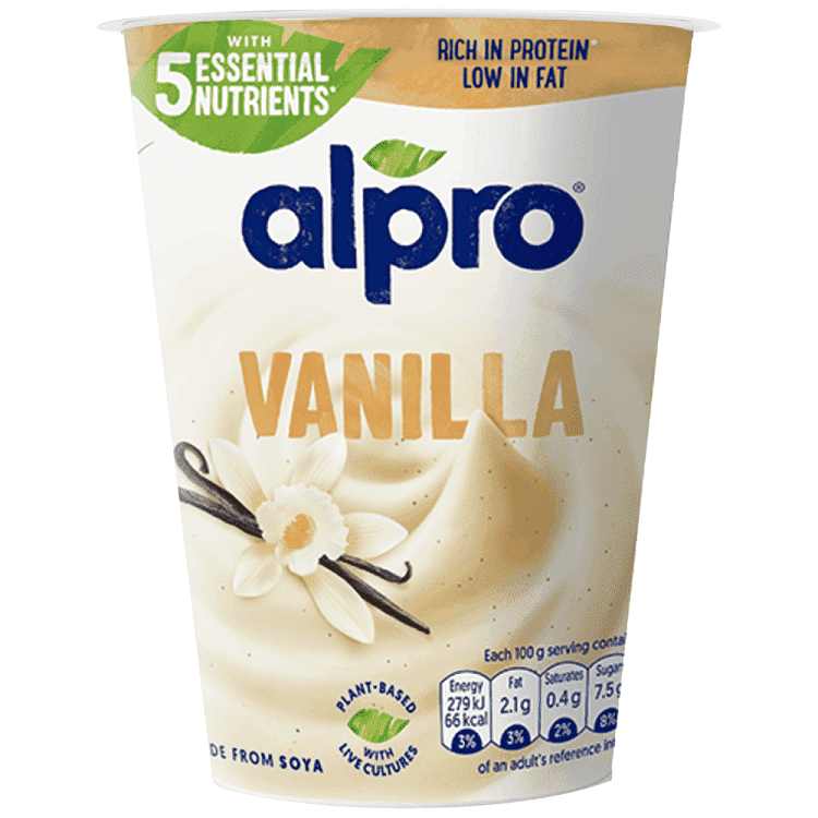 Alpro Φυτικό Eπιδόρπιο Σόγιας Bανίλιας 500gr